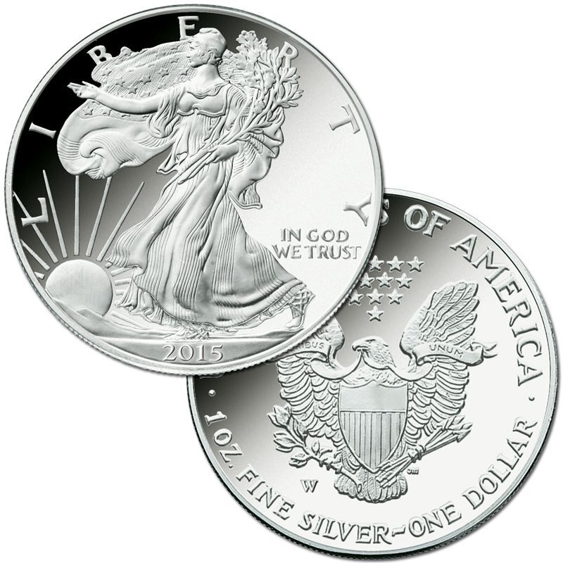 The Complete Set of American Eagle Silver Dollars SET 5