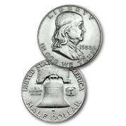 The Complete Benjamin Franklin Silver Half Dollar Collection FHS 2