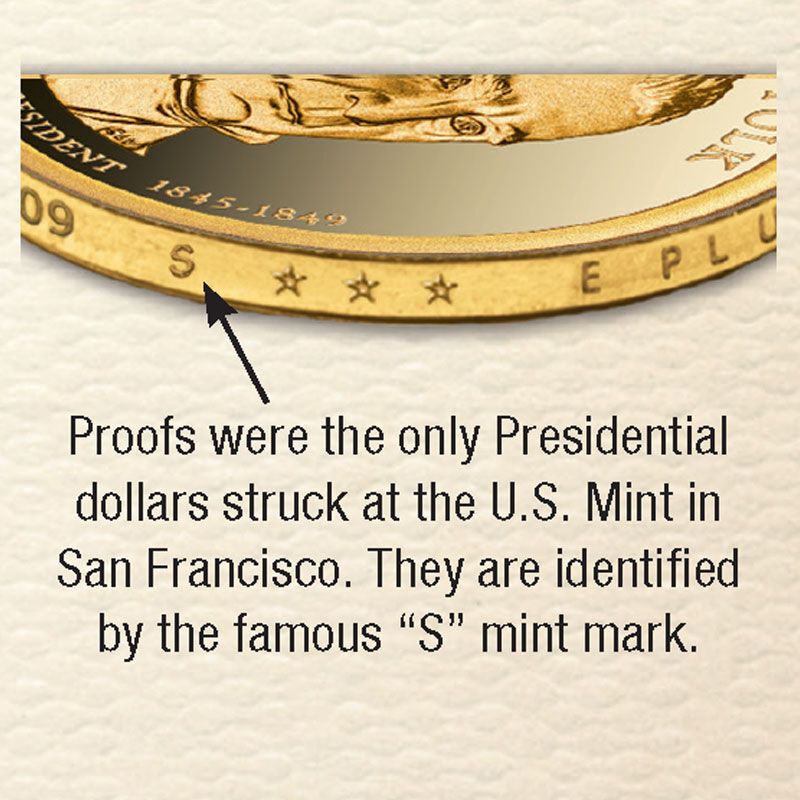 Details about   Intercept Shield Coin Album Presidential Dollars Date Set Free Slipcase Proofs 