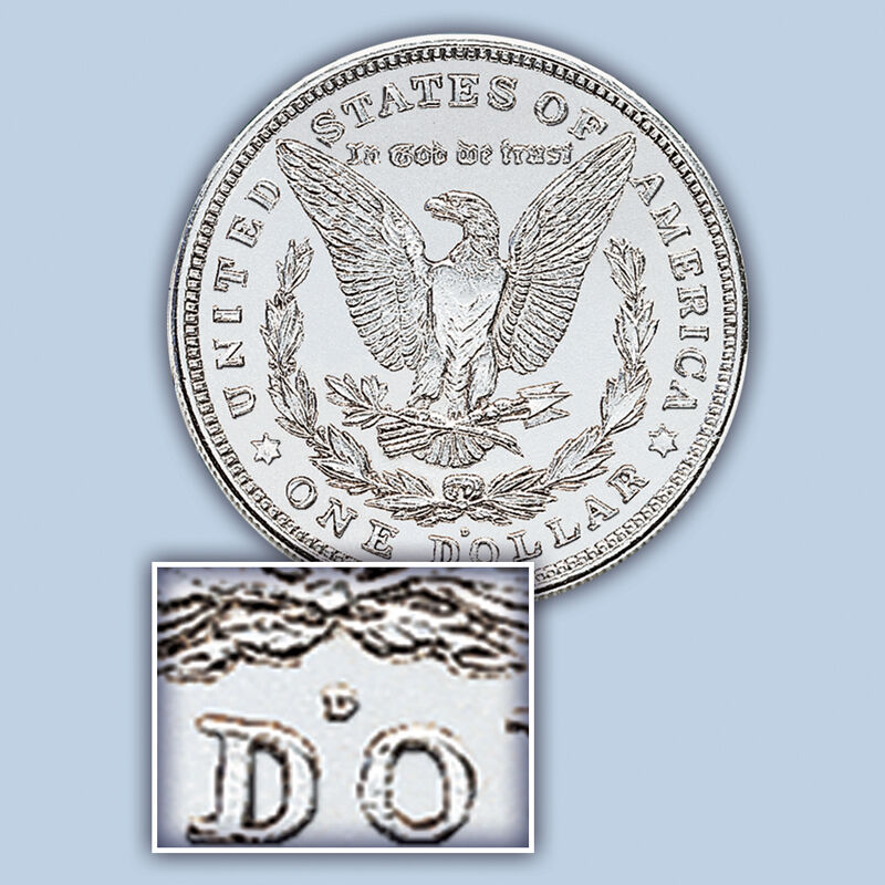 The Only Denver Mint Morgan Silver Dollar ODM 3