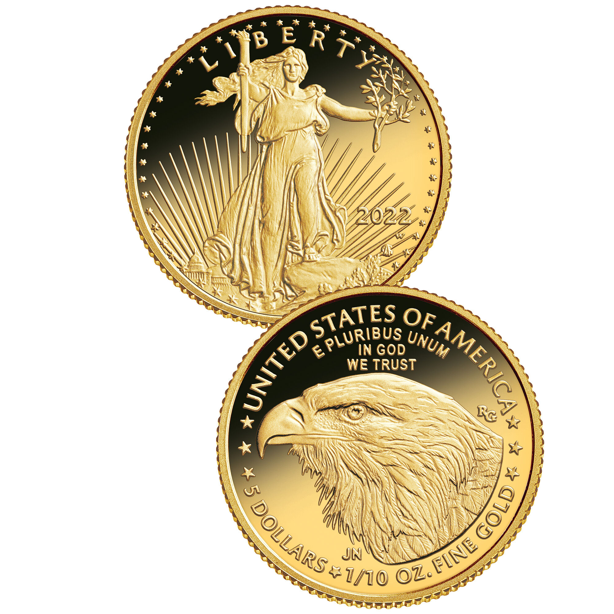 2022 gold american eagle proof coin set GF2 c Coin