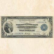 The Famous One Dollar Green Eagle Note FRB 2