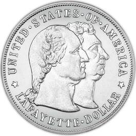 americas first commemorative silver FLD b Coin