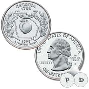 complete us statehood quarters collection SAL a Main