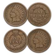 deluxe collection of us indian head pennies IPA b Coins