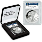 the 2023 early issue proof american eagle silver dollar E23 a Main