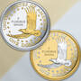 platinum gold highlighted sacagawea dollars NPG b Coin