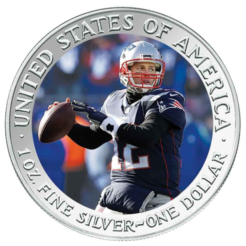 The New England Patriots Super Bowl LIII Champions Commemorative Coin Collection B19 3