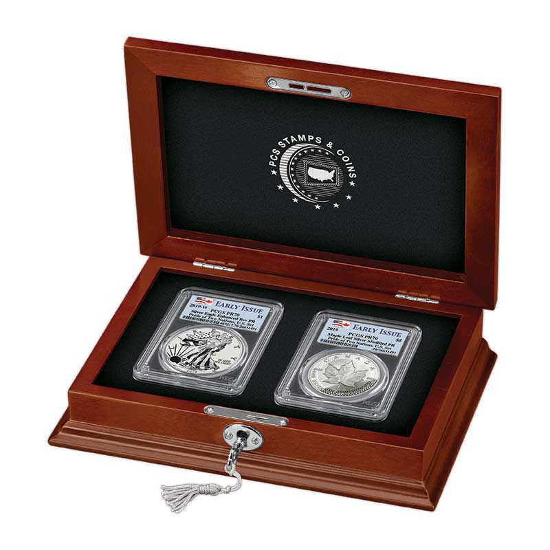 The Pride of Two Nations Early Issue Silver Coin Set PTN 4