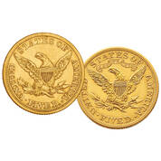 liberty head gold coin motto variety set GMV a Main