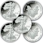 The Proof American Eagle Silver Dollar Mint Set SPW 1
