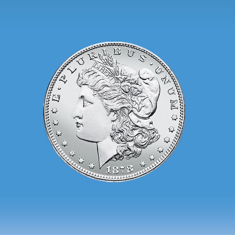 Brilliant Uncirculated US Silver Dollars USD 3