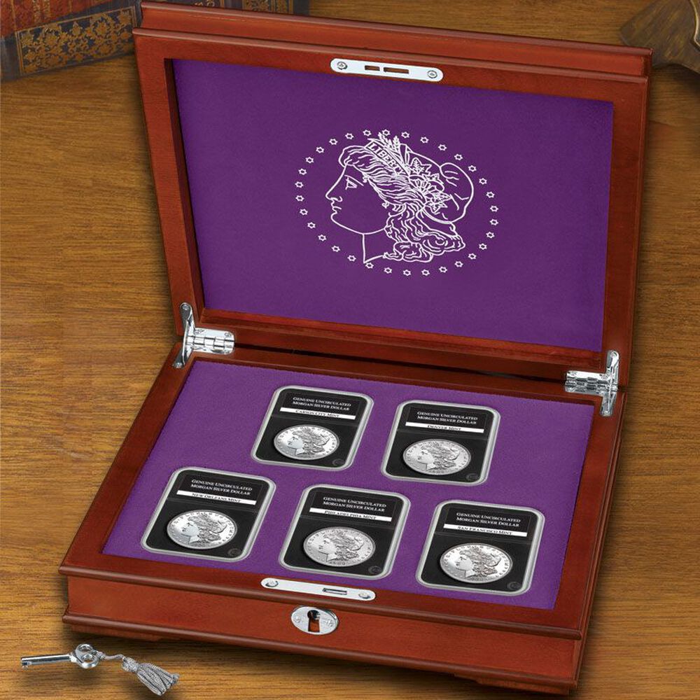 The Complete Uncirculated U.S. Silver Dollar Mint Collection