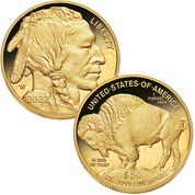 2022 early issue proof us gold coins G22 b Coin