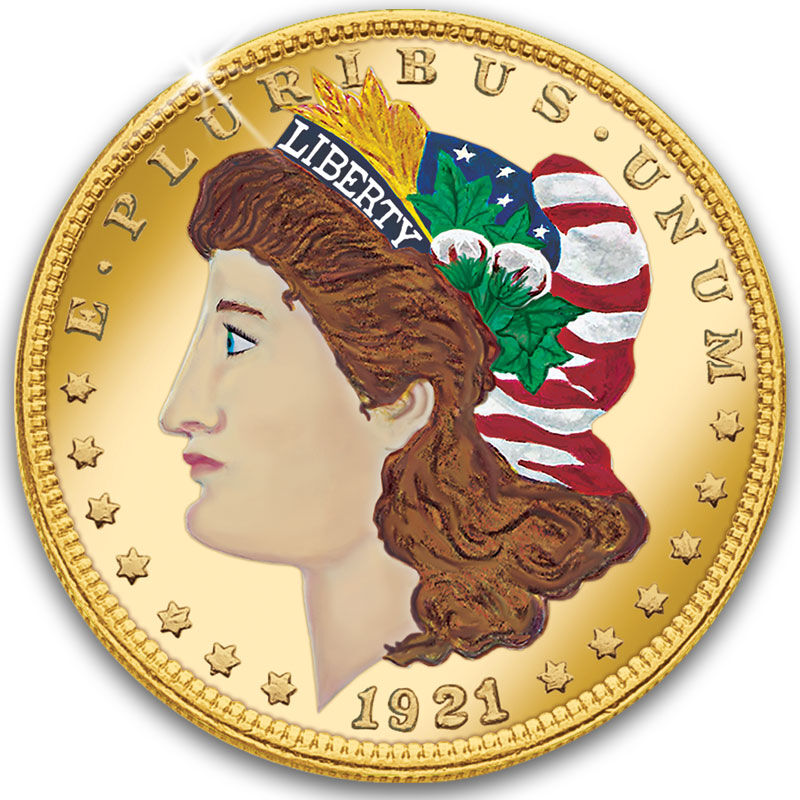 Reflections of Liberty Morgan Silver Dollars EMD 3