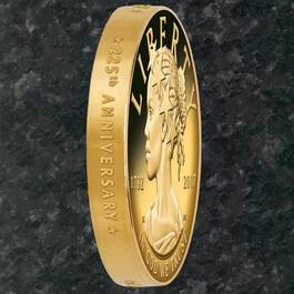 Americas First High Relief Proof 100 Gold Coin GL7 3