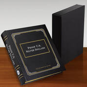 Bonded leather Album Designed to Hold 30  Commemorative Silver Dollars 153 1