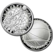 The 2020 Basketball Hall of Fame Proof Silver Dollar BEI 1
