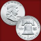 uncirculated franklin silver half dollar collection UFH d Coins