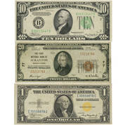 small size us currency CSZ b Notes
