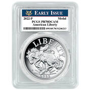 2022 american liberty proof silver medal LSM a Main