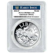 2022 american liberty proof silver medal LSM a Main