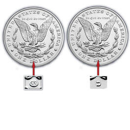 100th anniversary mint set of morgan silver dollars MMG b Coins