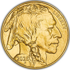 2025 early issue uncirculated american buffalo gold GB5 d Coin