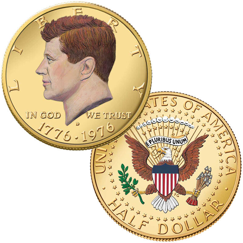 Reflections of Freedom Kennedy Half Dollars EKH 4