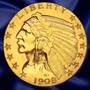 The Indian Head Half Eagle Gold Coin Collection GH5 1