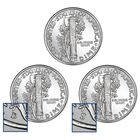 The Uncirculated Mercury Silver Dime Collection MRU 3