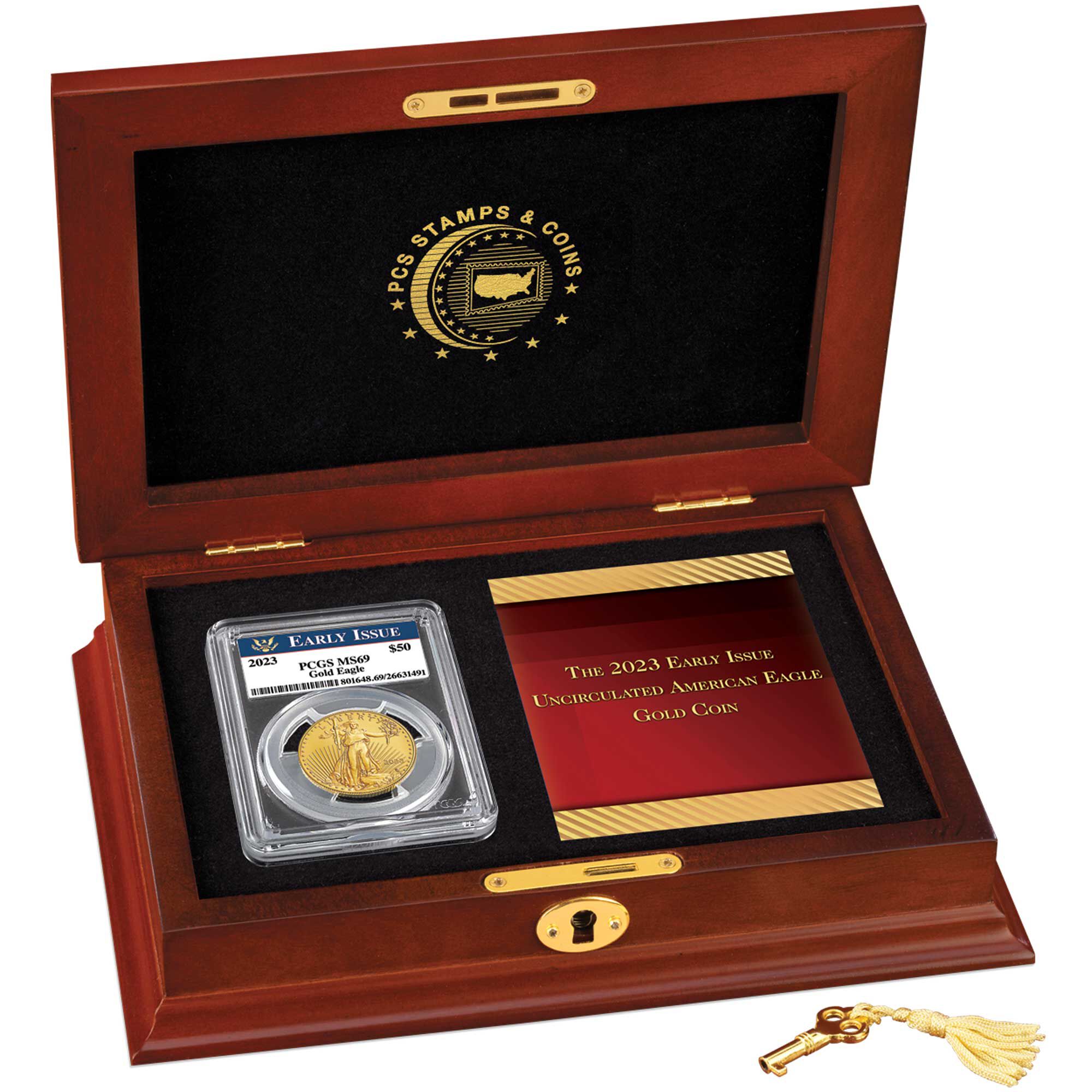 2023 early issue uncirculated american eagle gold coin GE3 g Disp