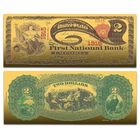 The Greatest US Currency 24kt Gold Note Collection CRG 1