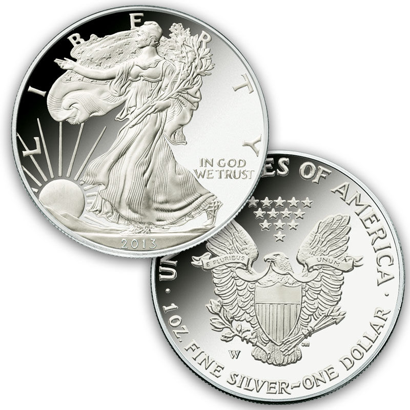 The West Point Mint 75th Anniversary American Eagle Silver Dollars SWP 5