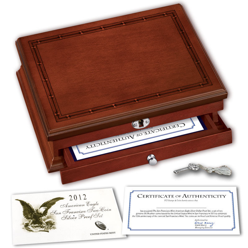 The San Francisco American Eagle Silver Dollar Proof Set ESP 6