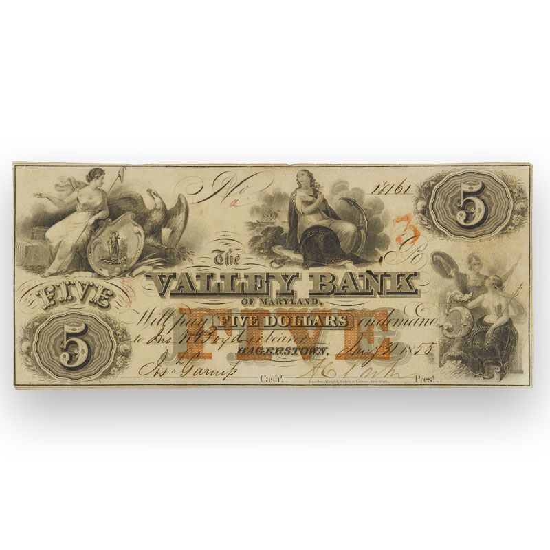 19th Century Obsolete Currency OCB 3