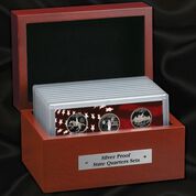Silver Proof Statehood Quarters Sets QPS 2