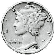 complete collection of mercury silver dimes AMD b Coin