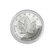first silver 5 dollar maple leaf modified proof coin W03 a Main
