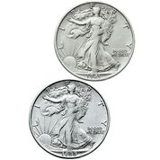 ultimate collection of walking liberty half dollars WHL b Coins