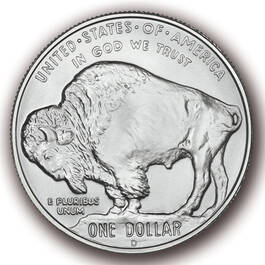 The American Buffalo Silver Dollar BCD 3
