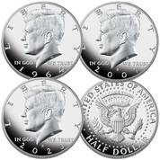 john f kennedy silver proof half dollars KSP a Main