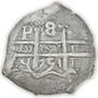 colonial silver coin from the cerro rico hoard NWC a Main