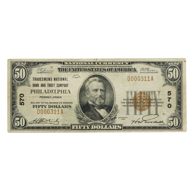 United states 50 dollar bill hi-res stock photography and images