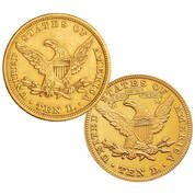 liberty head gold coin motto variety set GMV b Coins