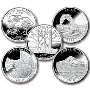 ultimate silver proof us quarter collection USP b Coins