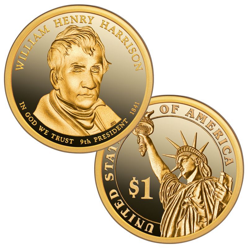 Proof American Golden Dollars