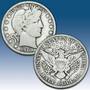 Silver Barber Half Dollar BH3 1