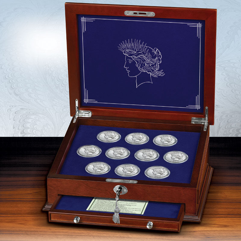 The Complete Uncirculated Peace Silver Dollar Collection
