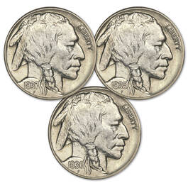 complete mint set of uncirculated buffalo nickels BNM d Coins